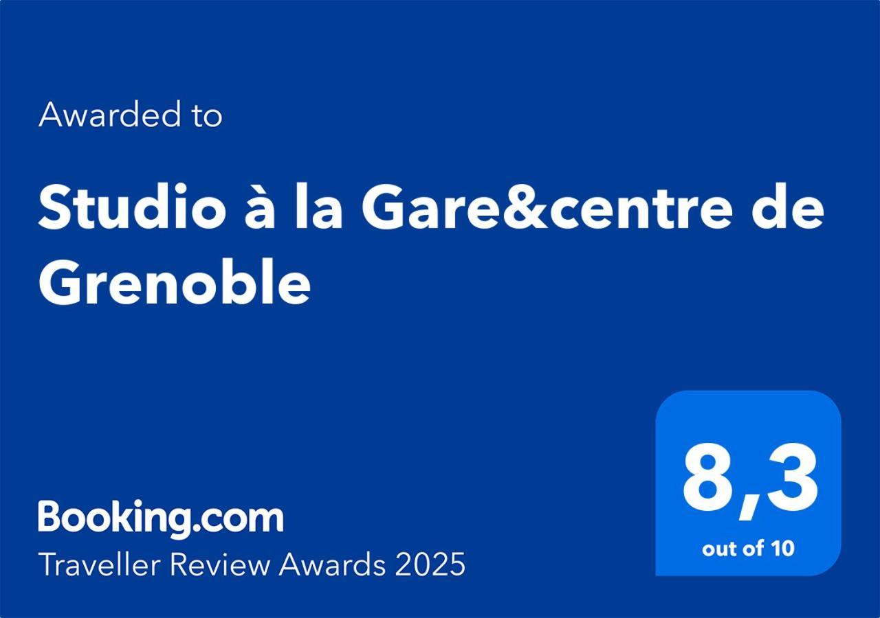 Studio A La Gare&Centre De Grenoble Esterno foto
